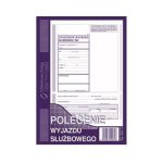 Druk POLECENIE WYJAZDU SŁUŻBOWEGO typ 505-3 A5 - Arioo.pl