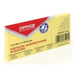 Notes sam. OFFICE 38x51mm żółty 3 sztuki - Arioo.pl