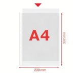 Koszulki A4 ESSELTE groszkowe 35mic A'100 16690 - Arioo.pl