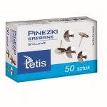 TETIS pinezki srebrne 50 sztuk / GP090-AS - Arioo.pl