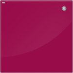 Tablica szklana 2x3 60 x 40 cm czerwona TSZ64 R