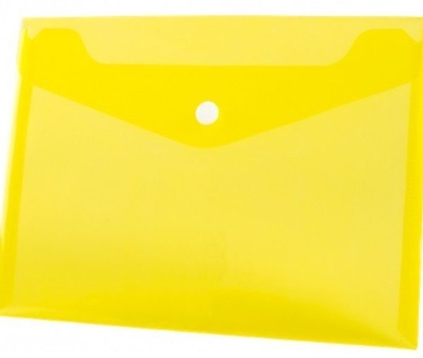 Teczka kopertowa A5 TETIS BT610-Y żółta - Arioo.pl