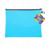 KOPERTA Z SUWAKIEM METALOWYM B5 NIEBIESKA BT608-N