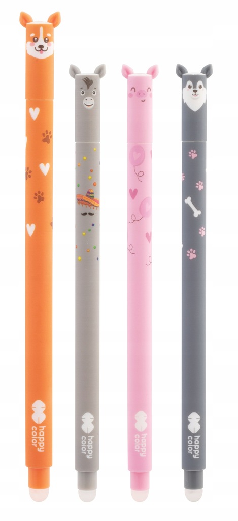 126dd9c1-cf64-408a-bc2d-e4ba78f5309f.jpeg Długopis wymazywalny niebieski Happy Color - obrazek 1