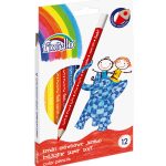 Kredki trójkątne Fiorello Super Soft Jumbo 12 kolo