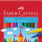 Flamastry Faber-Castell Zamek 12 szt.