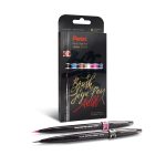 Pędzelki Pentel Brush SESF30 6szt kol. metaliczne