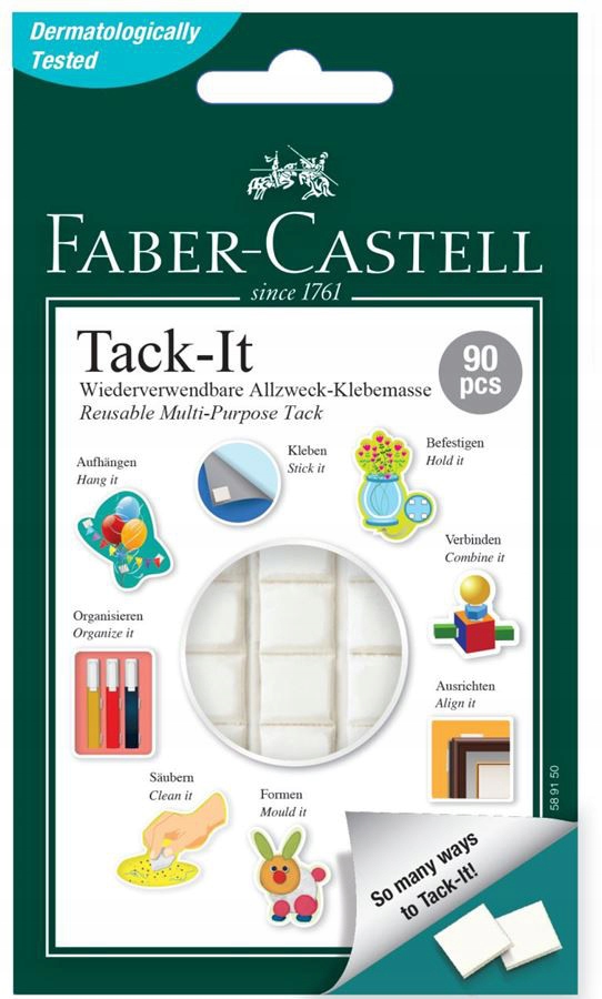 33e0ad03-60a6-43cd-a9f8-67c0202b003c.jpeg Masa mocująca Faber-Castell 50 g, biała - obrazek 1