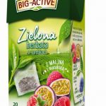 Herbata BIG-ACTIVE zielona malina i marakuja a'20
