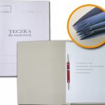 Teczka do akt osobowych BARBARA biała tektura