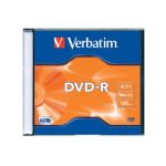 Dysk DVD-R VERBATIM Slim A'1 43547