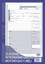 Zlecenie wykonania usługi motoryzacyjnej A4 651-1