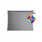 KOPERTA Z SUWAKIEM METALOWYM A5 CZARNA BT606-V