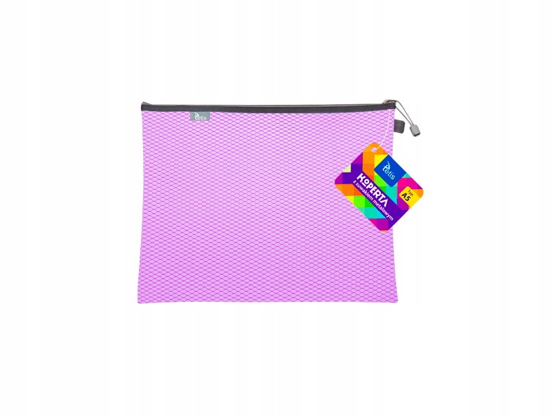 75bb7738-7c21-4d74-b3c8-6b3fd59afca4.jpeg KOPERTA Z SUWAKIEM METALOWYM A5 FIOLETOWA BT606-F - obrazek 1