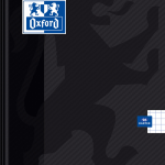 Brulion Oxford Esse A4 96 kartek w kratkę z margin