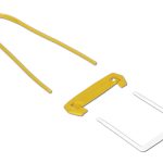 Klips archiwizacyjny Fellowes Tube Clip żółty