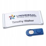 BP 5 Identyfikatorów imiennych Polar30, metaliczne, 70 x 30 mm