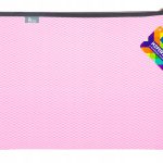 KOPERTA Z SUWAKIEM METALOWYM B4 RÓŻOWA BT607-R