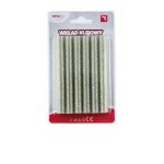 WKŁAD KLEJOWY BREWIS 11MM 6SZT SREBRNY