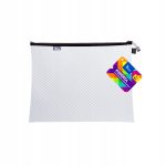 KOPERTA Z SUWAKIEM METALOWYM A5 BIAŁA BT606-B