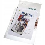 Koszulki A4 ESSELTE groszkowe MAXI 100mic 259760