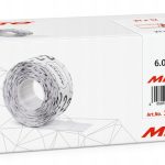 Taśma do metkownicy 1R 21X12 mm biało-czerwona