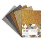 Arkusze piankowe brokatowe GLAMOUR Happy Color 5ar