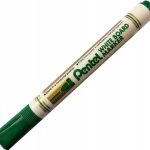 Marker do tablic suchościeralny zielony Pentel 1 szt.