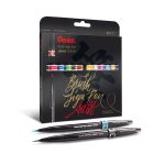 Pędzelki Pentel Brush Sign Pen SESF30 12szt.