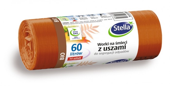 b5d15096-0b13-4ded-8c89-6191478b53f2.jpg Worki na śmieci STELLA PACK 60L do segr.brąz A'14 - obrazek 1