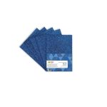 Arkusze piankowe brokatowe HAPPY COLOR niebieskie