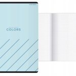 Zeszyt w kratkę A5 16 kartek COLORS TOP-2000