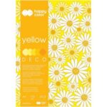 Blok DECO YELLOW A4 170G 20ark Happy Color