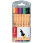 Cienkopis STABILO POINT 88 mix 10 kolorów