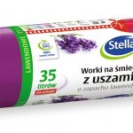 Worki na śmieci STELLA PACK 35L fioletowe A'24 law