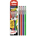 Długopis żelowy K110 1,0mm MATTEHOP zestaw 4 kolor