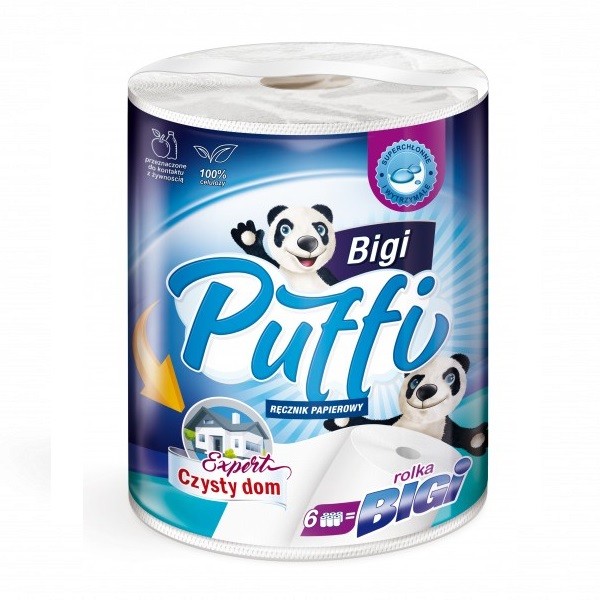 eb0c8b36-19bf-4bf3-98bc-294eb0610e88.jpg RĘCZNIK W ROLI PUFFI BIGI A 1 UNIWERSALNY 300LIST - obrazek 1