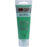 Farba akrylowa HAPPY COLOR 75ml jasnozielona