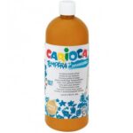 Farba tempera Carioca 1000 ml brązowa jasna