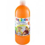 Farba tempera N Carioca 1000 ml pomarańczowa