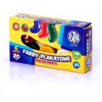 ASTRA farby farbki plakatowe szkolne 20 ml 6 kolor