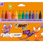 Flamastry 12kol BIC KIDS COMFORT JUMBO