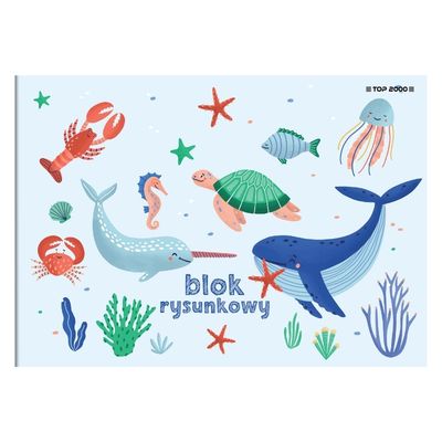 Blok rysunkowy Top 2000 Basic A4/20 biały - Arioo.pl