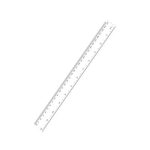 Linijka Tetis BL002-C 30cm transparentna - Arioo.pl