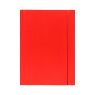 TECZKA Z GUMKĄ A4 BARBARA CZERWONA - Arioo.pl