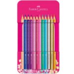 Kredki ołówkowe SPARKLE Faber-Castell 12szt