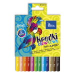 Kredki ołówkowe TETIS 12 kolorów JUMBO KO002-JB