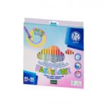 Kredki ołówkowe trójkątne pastelowe ASTRA 24=48kol