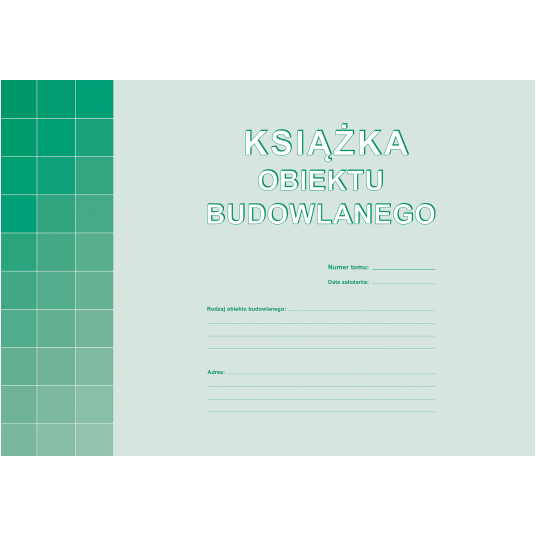 Książka obiektu budowlanego Arioo.pl