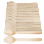 Łyżka drewniana 16,5cm 100 sztuk CLARINA